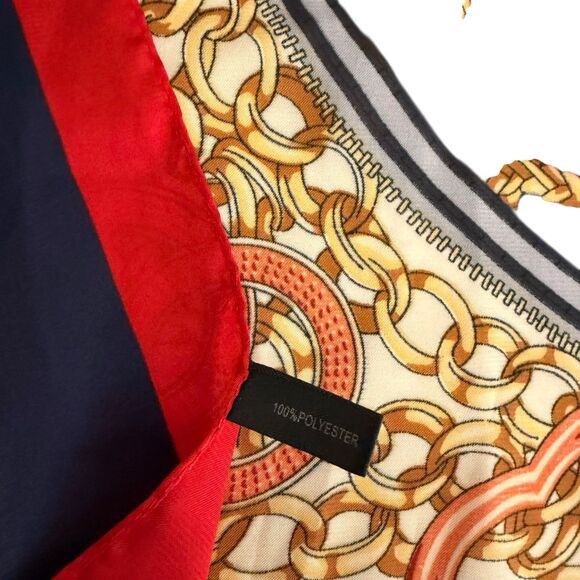 Ornate Men's Pocket Square Handkerchief Polyester Geometric Colorful - Picture 6 of 7